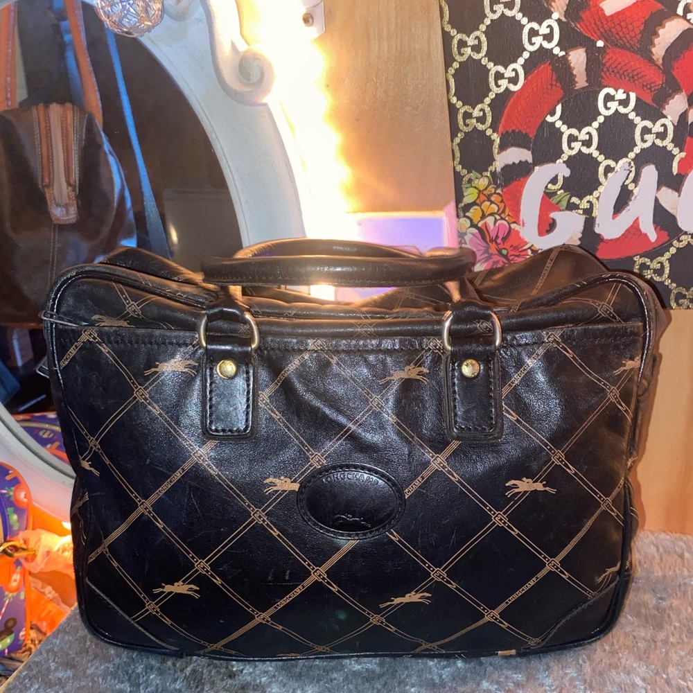 Longchamp vintage 80s EUC